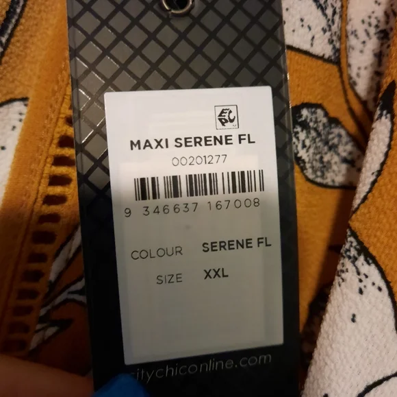 New city chic xxl/24 maxi hi-lo dress - Picture 7 of 13